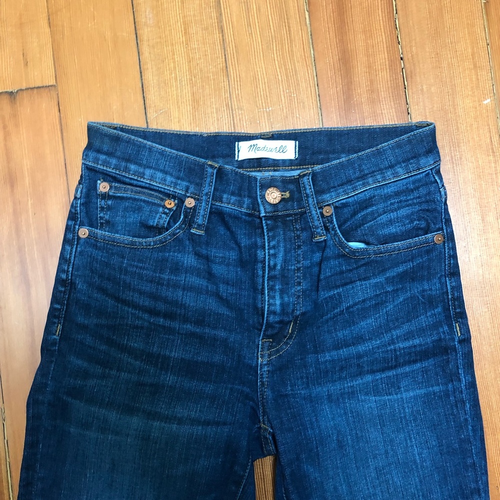 Madewell Cali Demi-bootcut jeans dark blue sz25